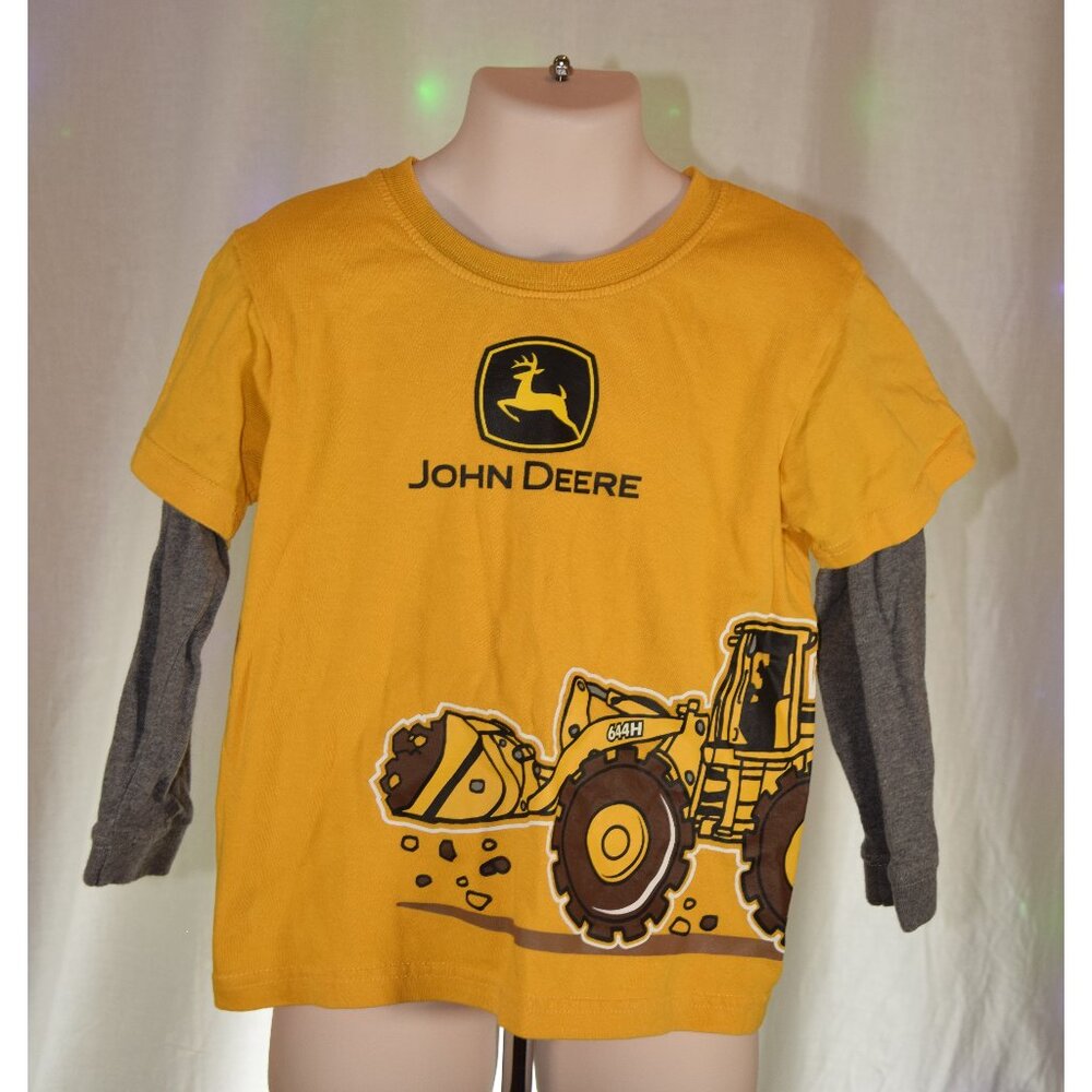 John Deere Kids Bulldozer layerd T-Shirt size 4T